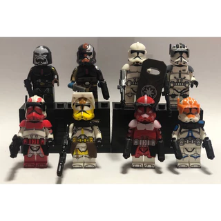 Minifiguras Bonecos Star Wars Bad Batch Guerra dos Clones G0117