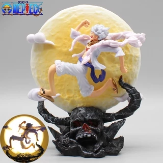 Figura de Ação /14cm com LED | Luffy Nika Gear 5 Action Figure One Piece