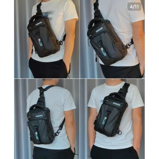 Bolsa e mochila de ombromasculina casual imperme vel C12369