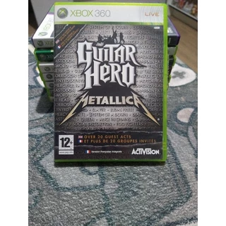 Guitar Hero Metalica Xbox 360 midia fisica original