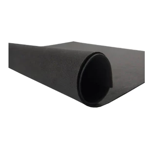 EVA POR METRO PRETO BRANCO ESPESSURA DE 2.0MM E 1.40M DE LARGURA