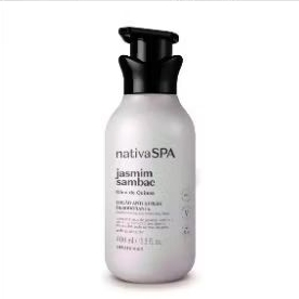 Loção Hidratante Desodorante Corporal Anti-stress Nativa SPA Jasmim Sambac 400ml