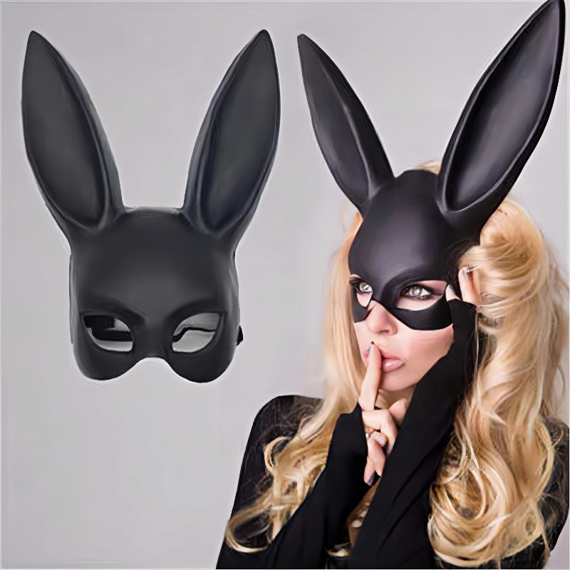 Máscara Coelho coelhinha playboy Máscaras De Festa De Fantasia
