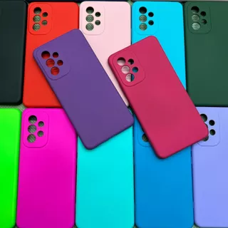 Kit Capa + Película 3D Para Samsung Galaxy A53 Capinha Aveludada