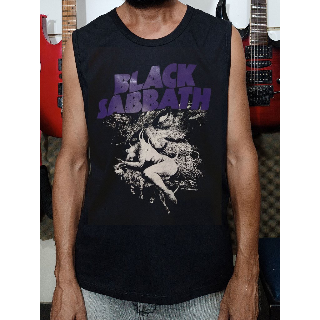 Camiseta Regata de rock Black Sabbath