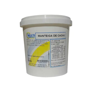 Manteiga de cacau pura 500g - cosméticos