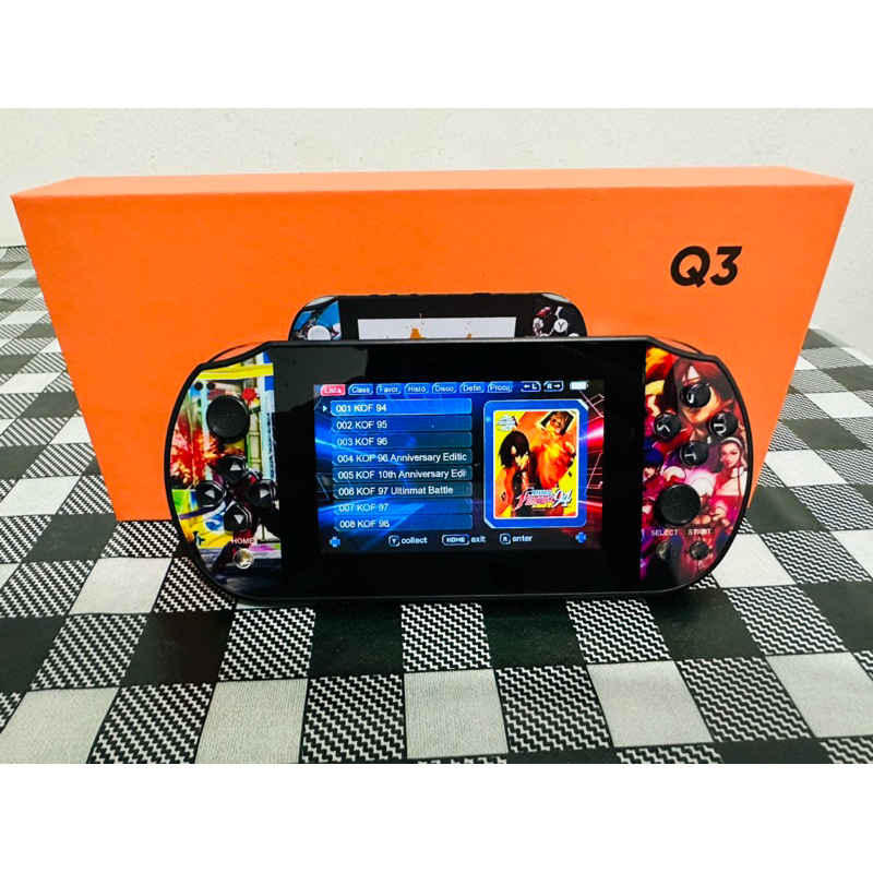Console Vídeo Game Psp Portátil Q3 Jogos Retrô PS1 Mega Driver Fliperamas Nintendo