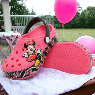Sandalia Babuche Infantil Menina Minnie Crocs