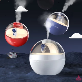 Umidificador De Ar E Aromatizador 220ML Ultrassônico Difusor Astronautas Espaço Led Portátil DM522