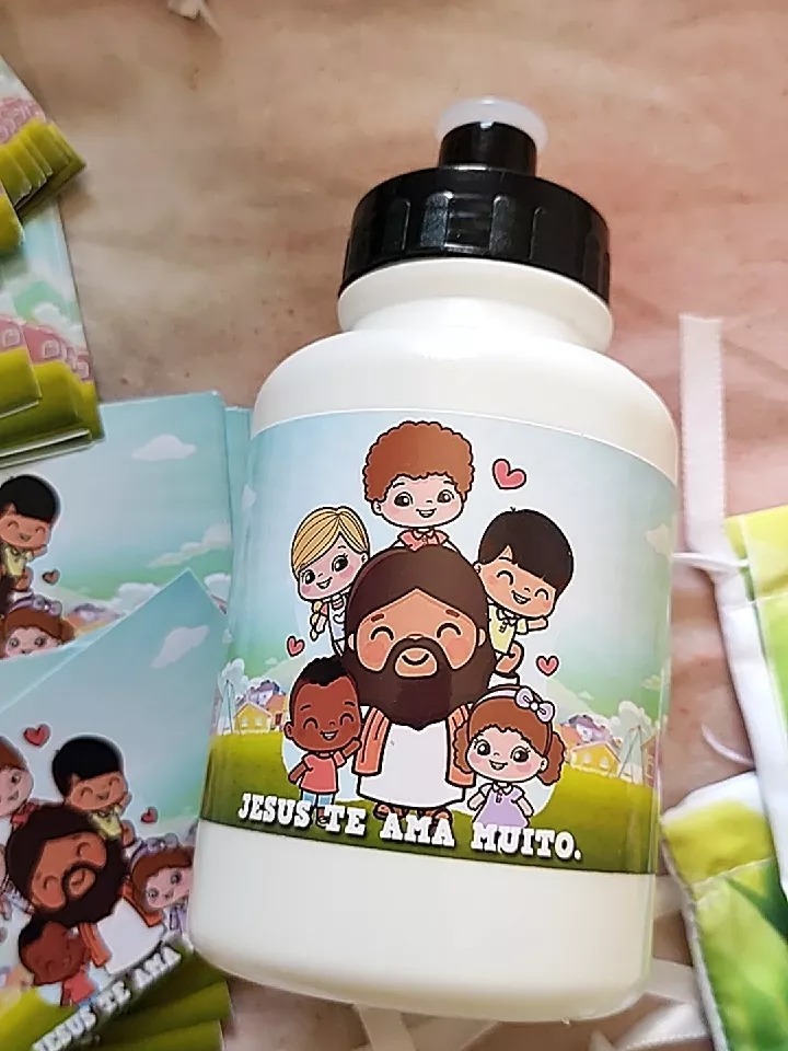 RÓTULOS ADESIVOS PARA GARRAFA SQUEEZE 300 ML TOTALMENTE PERSONALIZADOS ...