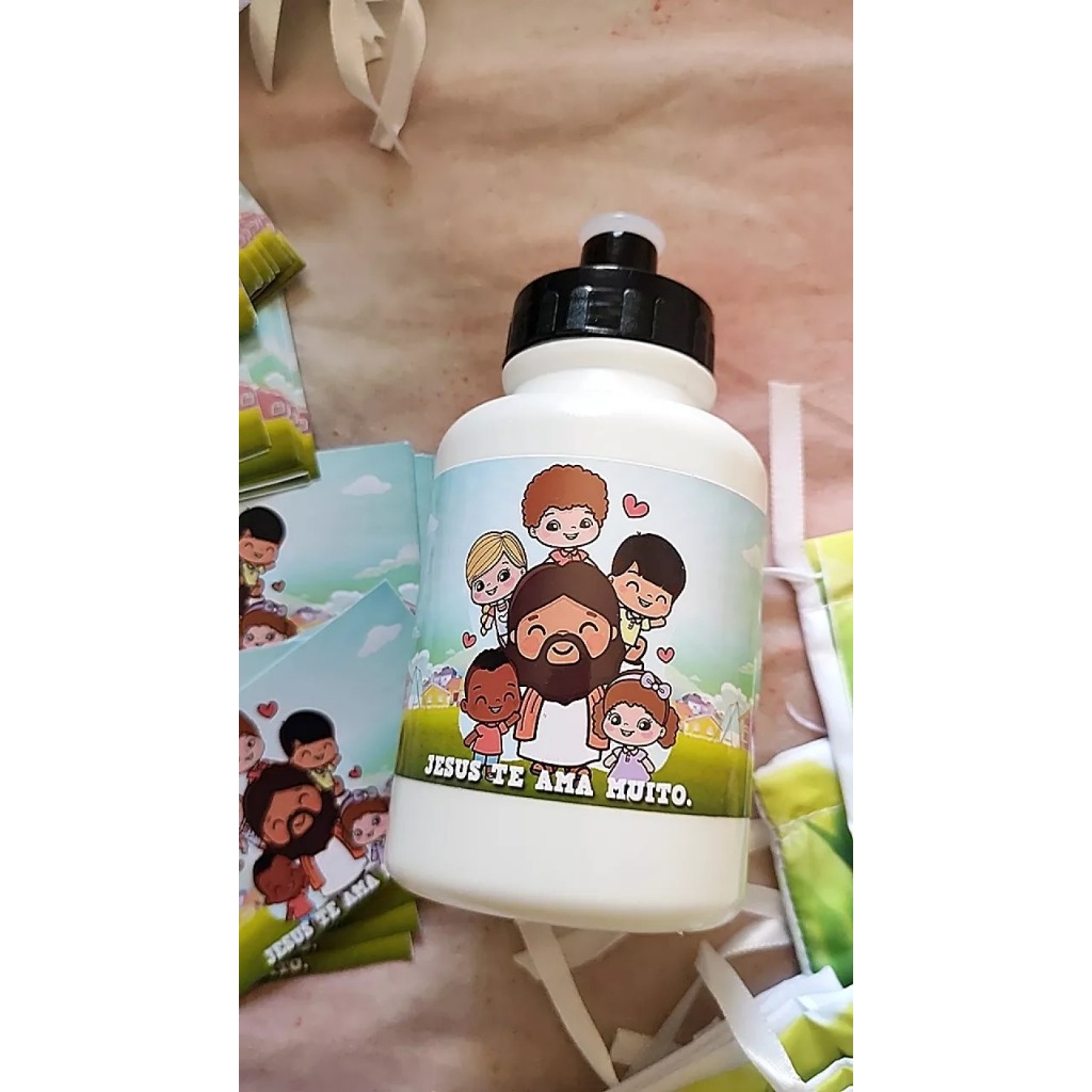 RÓTULOS ADESIVOS PARA GARRAFA SQUEEZE 300 ML TOTALMENTE PERSONALIZADOS ...