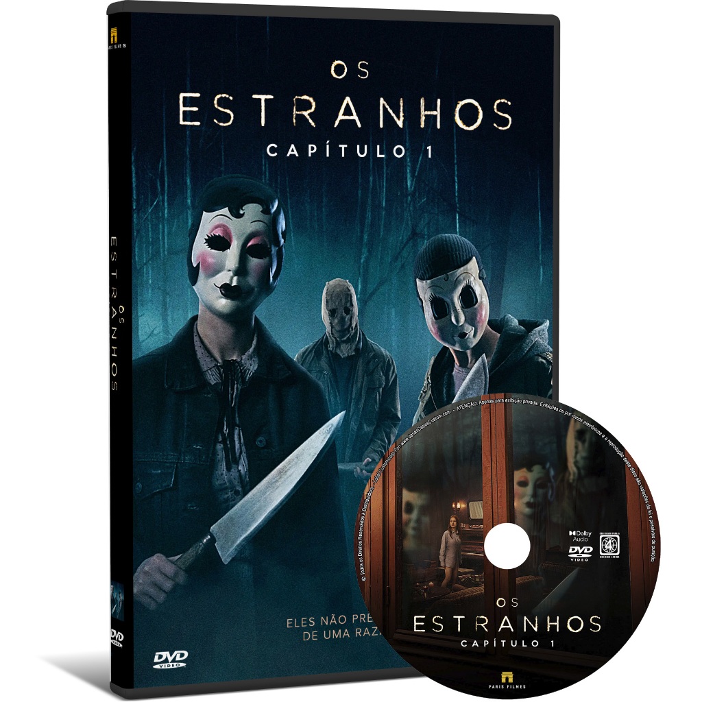 DVD Os Estranhos: Capítulo 1 (2024) | Shopee Brasil