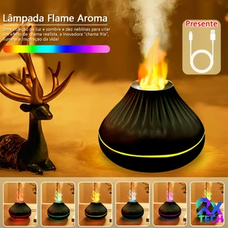 Difusor De Aromas 7 Led Usb Elétrico E Aromatizador Óleo Essência Umidificador De Ambiente Portátil KF8812