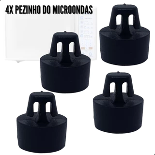4x Pe Pezinho do Microondas Electrolux Original Mec41 Mef41 Mef33 mi41s