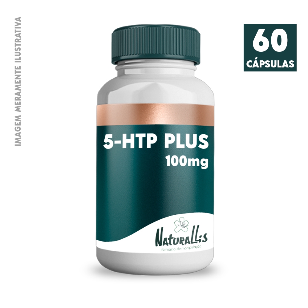 5-HTP Plus 100mg - 60 ou 120 cápsulas | Shopee Brasil