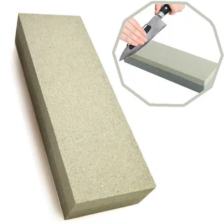 Pedra Afiar Amolar Faca Lamina Dupla Face Retangular