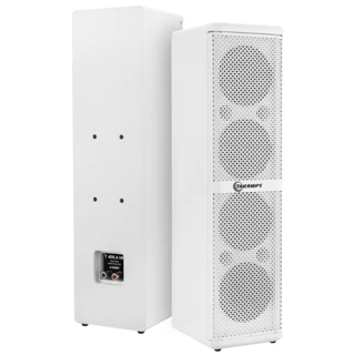 Caixa De Som Vertical Taramps T 400.4 Hf 4 Ohms Branco em Oferta na Shopee