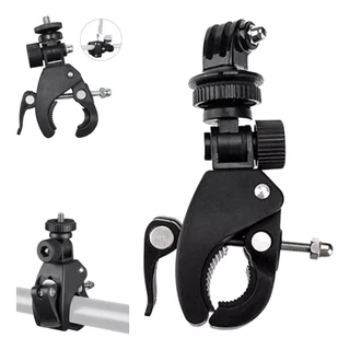 Suporte Mosquetão Moto Arma Arpão Bicicleta Acessórios Gopro DJI
