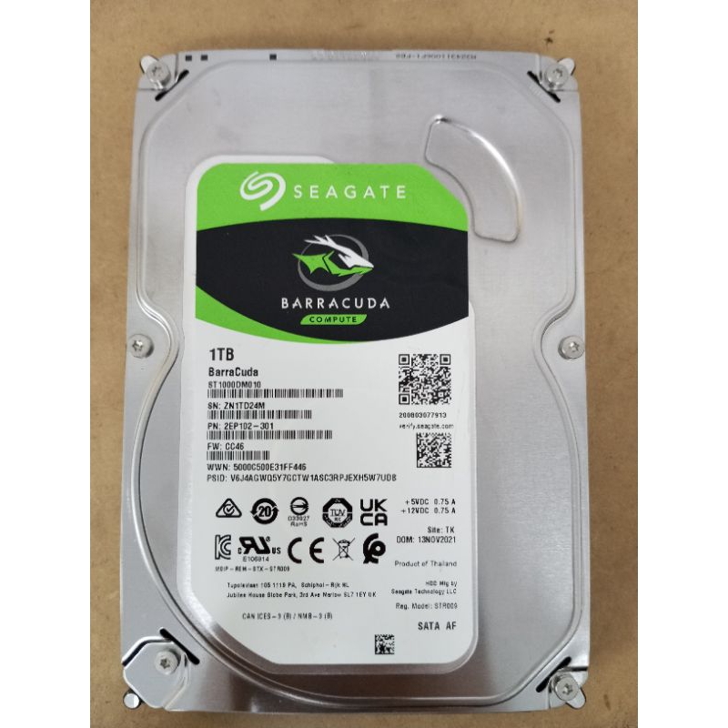 HD 1Tb (Terabyte) Seagate para PC Saudável