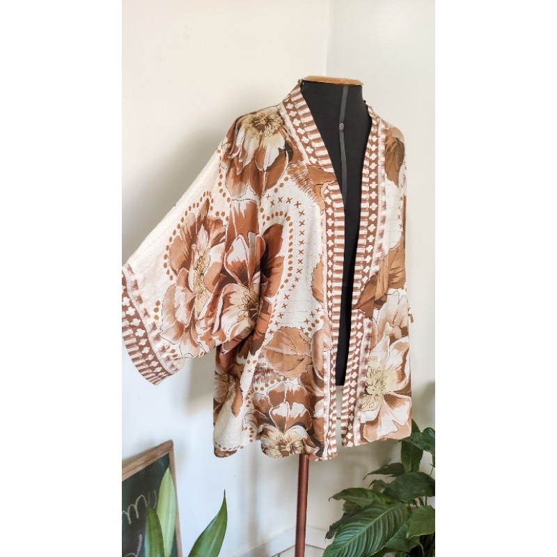 Kimono Viscose Estampada