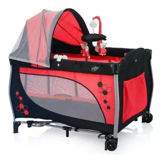 Berço Bebê Balanço Cercado Desmontável Portátil Chiqueirinho - Baby Style
