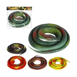 10 Cobras Flexiveis de Borracha de 75cm