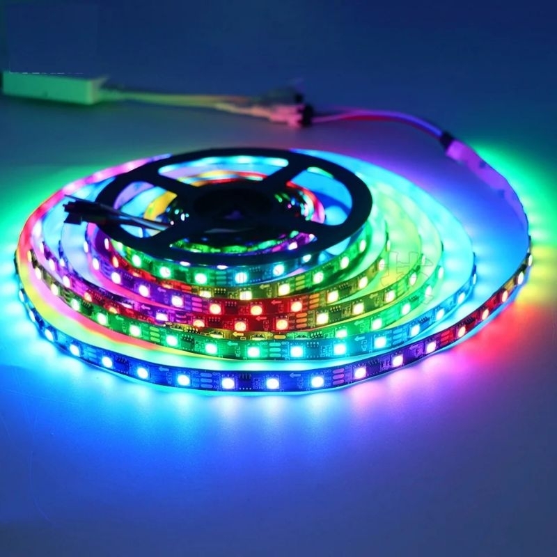 Fita Led Digital Ws2811 Retalho 2 Metros | Shopee Brasil