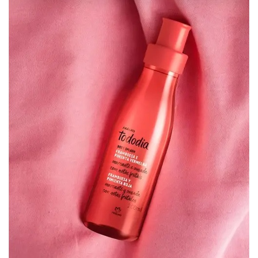 Body Splash Framboesa e Pimenta Vermelha Tododia 200ml Natura | Shopee ...