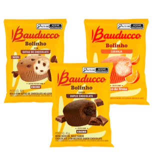 Kit 3 Caixas Bolinhos Bauducco C/16un - Bauducco Variados