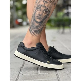 Tênis Masculino Soho Diversas Cores Couro e Lona - Melhor Qualidade Disponível no Brasil Envio Imediato