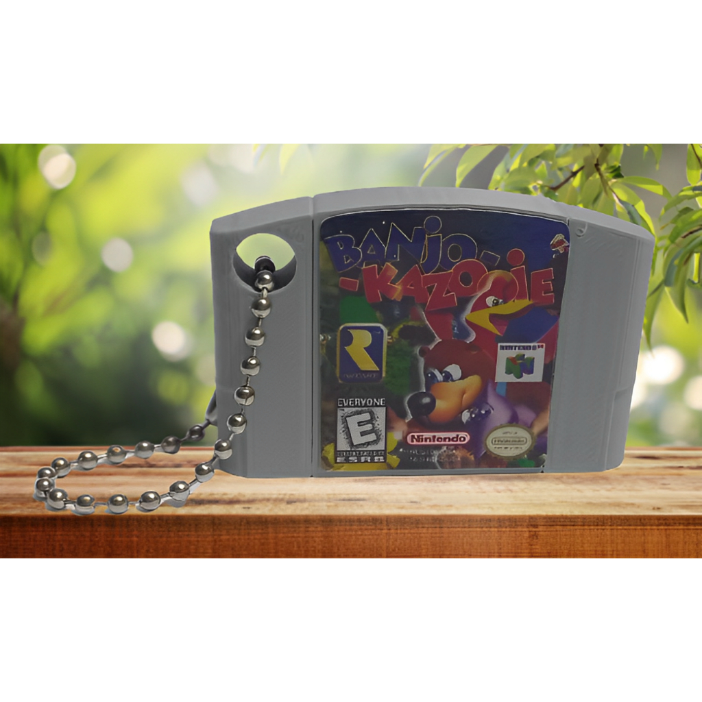 Chaveiro Fita Cartucho N64 Nintendo 64 Banjo Kazooie Shopee Brasil