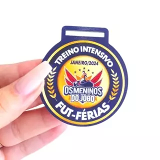 Medalhas Personalizadas mdf 50unidades Sem Fita.