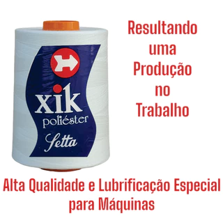 Linha de Bobina Xik Para Maquina de Bordado com Excelente Qualidade e Eficaz na Produção no Trabalho
