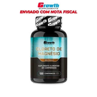Cloreto de Magnésio 120 Cápsulas - Growth Supplements
