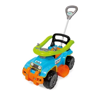 CARRINHO DE PASSEIO INFANTIL COM EMPURRADOR JIP JIP QUADRICICLO COLORIDO ANDADOR DE CRIANÇA MOTO DE BRINQUEDO MOTINHA PROTETOR APOIO PÉS TRICICLO MOTOCA PEDAL GRANDE BRINQUEDOS DE MENINO MENINA BEBE MOTOQUINHA ELÉTRICA VELOTROL JIPJIP MARAL