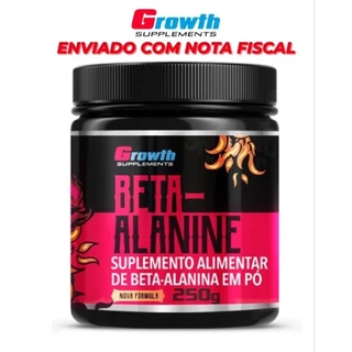 Beta Alanina Growth 250g - Suplemento em Pó - Growth Suplementos