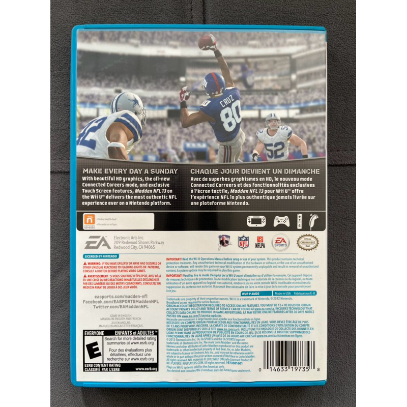 Madden nfl 13 wii discount