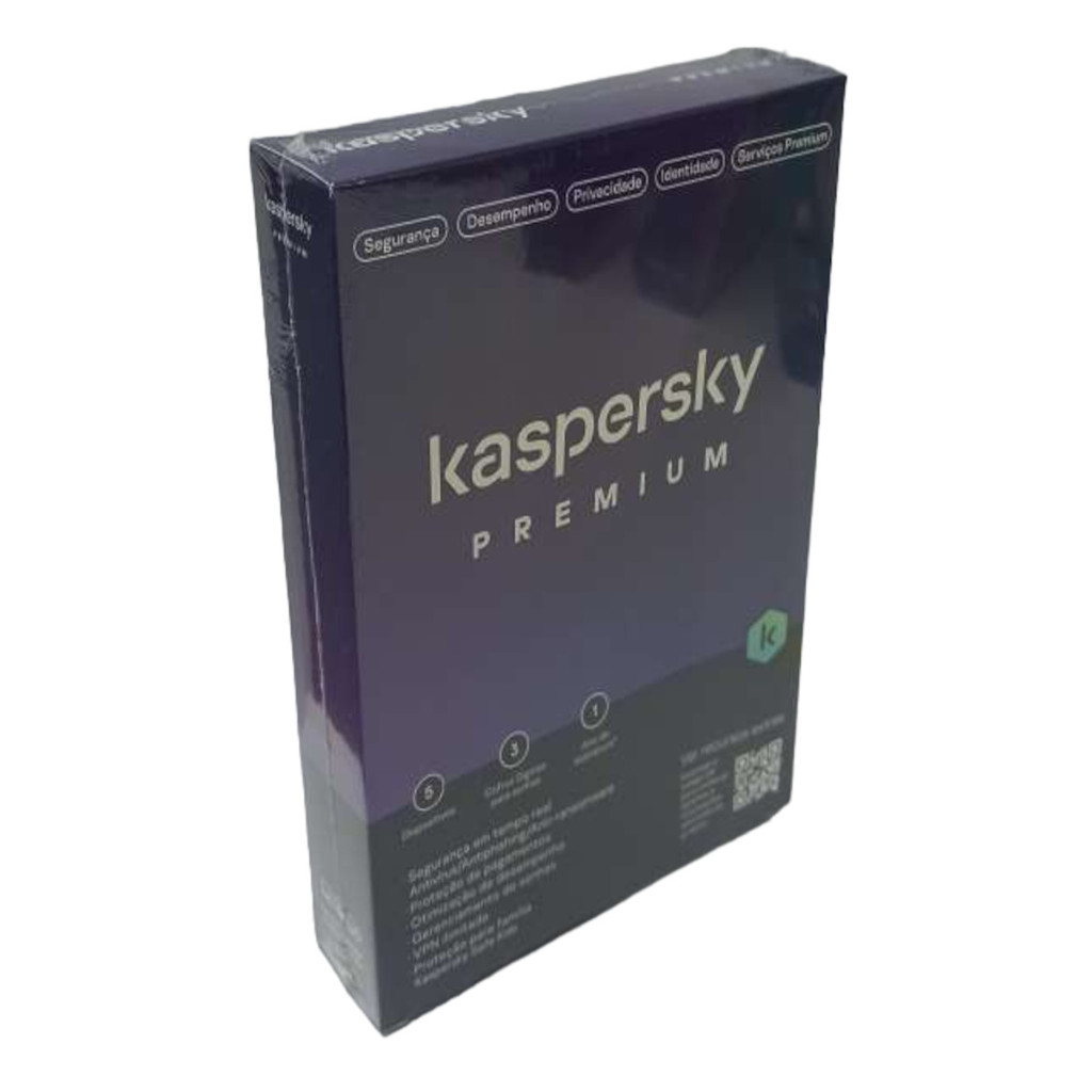 Kaspersky Antivírus Premium 3 Dispositivos 1 Ano