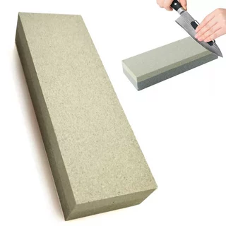 Pedra Amolador Faca Afiador Lamina Dupla Face Retangular em Oferta na Shopee