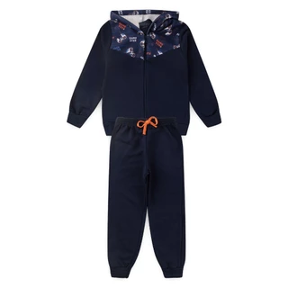 Conjunto de Inverno peluciado Menino 2 ao 12