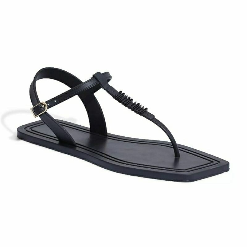 Rasteira Feminina Rasteirinha Preta Santa Lolla Rasteirinha Preta - Main Image