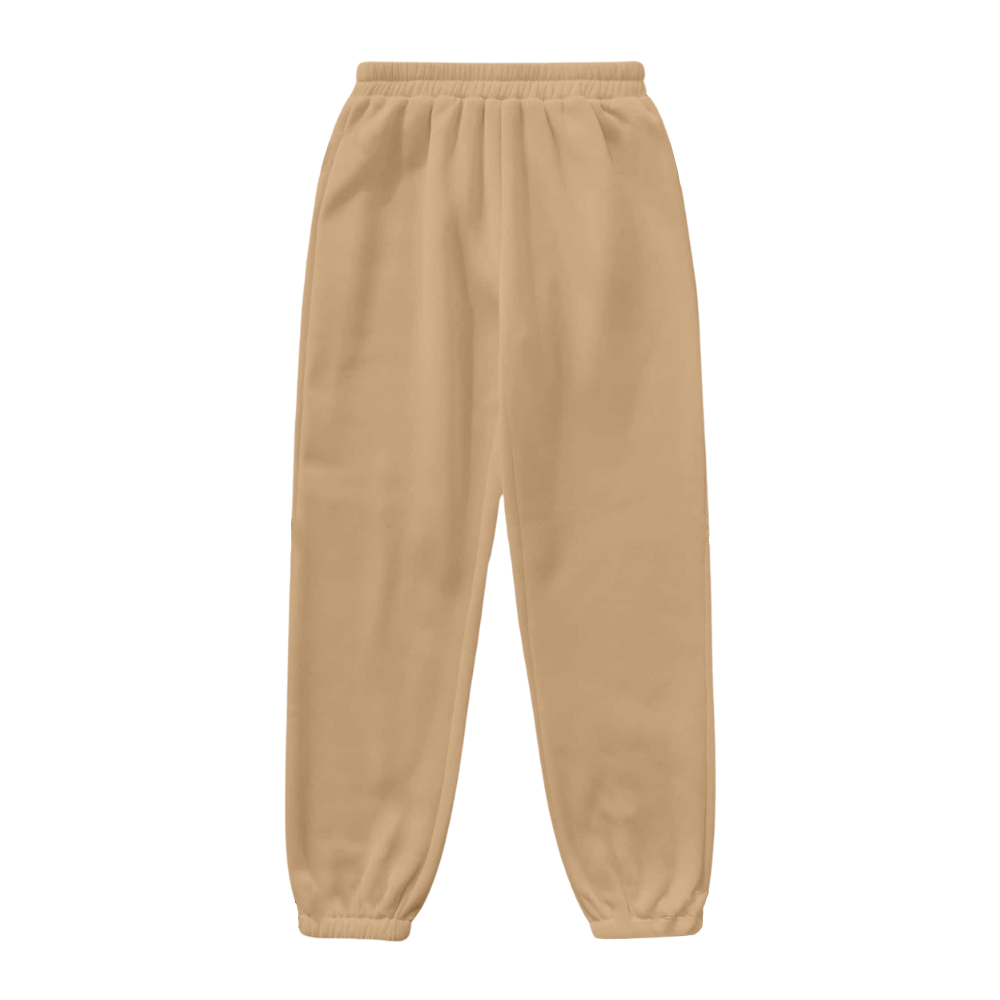 Calça Moletom Unissex Lisa Flanelada Ótimo Caimento