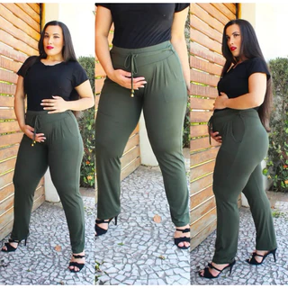 Calça Gravida Gestante Maternidade Preta / P ao EXG ( Super Conforto e Leve)