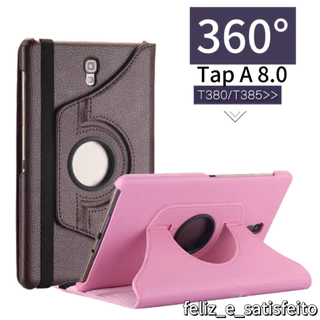 Case antishock giratória 360° Tablet Tab A 8.0 SM-T380 SM-T385. Capa Case Capinha Giratória Tablet Samsung Galaxy