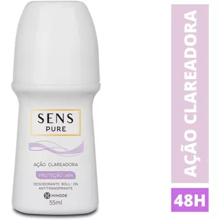 Desodorante Roll-On Antitranspirante Sens Pure Hinode - 55ml