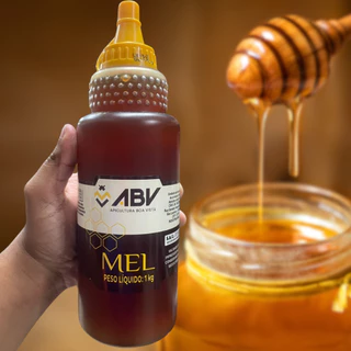Mel Puro de Abelha Silvestre bisnaga 1 kg apicultura boa vista premium
