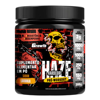 Haze Hardcore - Pré-treino 300g - Growth Supplements (30 Doses)