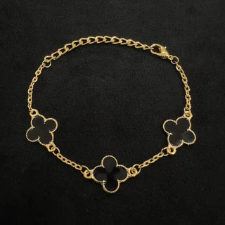 Pulseira Neymar trevo virginia Modelo de Luxo prata e dourado