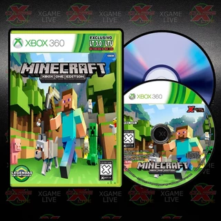 DVD GAME - Minecraft Português - XBOX 360 Lt 3.0 / Ltu By XGAMELIVE