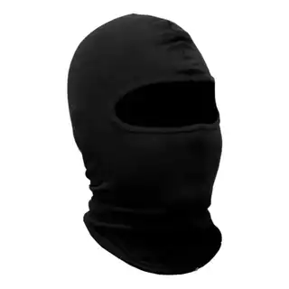 Touca Ninja Balaclava Mascara Motoqueiro Frio Intenso Inverno Cor Preta